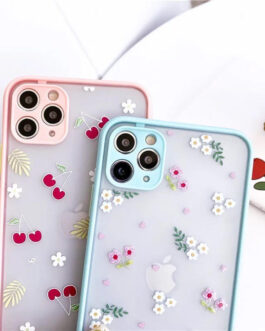 Cherry Frosted Bumper Case For iPhone 11 11ProMax