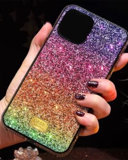Rainbow Glitter Diamond Case
