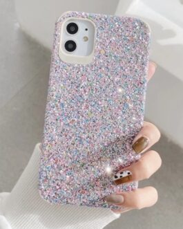 3D Glitter Soft Rubber Case
