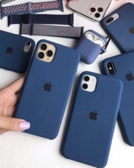 iPhone Liquid Silicone Case (Cobalt Blue)