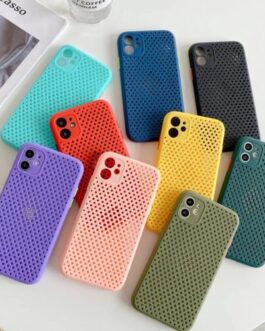 Heat Cooling Colored Buttons Soft Case For iPhone 11ProMax 12Mini