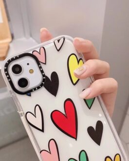 Heart Impact Soft Case For iPhone 11 12 12Pro 12ProMax X XS