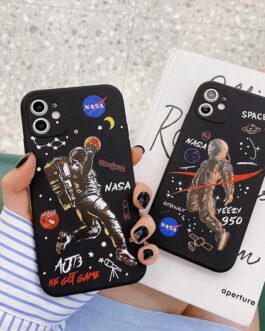 Space Astronaut Soft Silicone Case For iPhone 12 12Pro 12ProMax