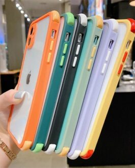 Dual Colored Bumper Case For iPhone 11 12 12Pro 12ProMax 11Pro 11ProMax X XS XR