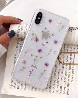 Dried Colorful Floral Soft Silicone Case