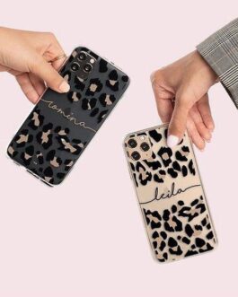 Leopard Print Custom Soft Cases