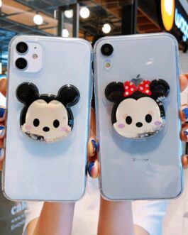 Soft Custom Cases With Mickey Pop Socket
