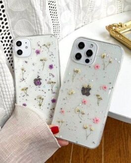 Dried Colorful Floral Soft Silicone Case