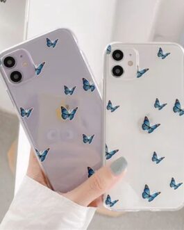 Butterfly Transparent Custom Soft Cases