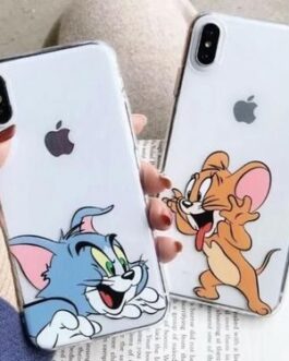 Tom & Jerry Transparent Custom Soft Cases