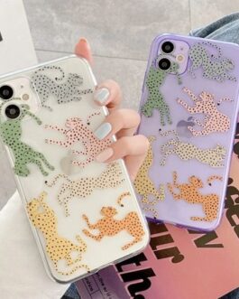 Colorful Leopard Custom Soft Cases