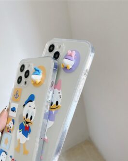 4D Charm Donald And Daisy Custom Soft Cases