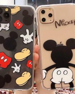 Mickey Transparent Custom Soft Cases