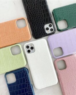 iPhone Luxury Crocodile Leather Hard Phone Case Cover