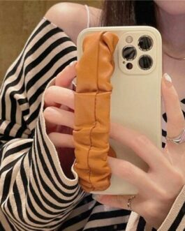 Luxury Leather Strap Silicone Soft Cases