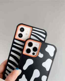 Cow Zebra Rubber Silicon Soft Case For iPhone 12 12Pro 12ProMax 13 13ProMax