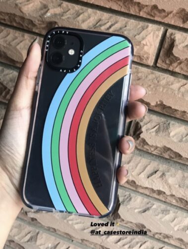Rainbow Impact  Soft Case For iPhone 12 12Pro photo review