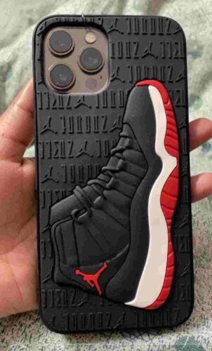 iPhone 3D Sports Sneaker Rubber Phone Case Cover photo review
