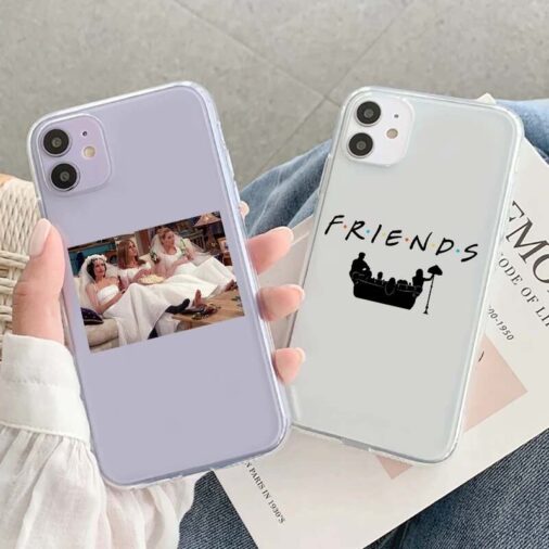 Tv Friends transparent clear soft phone cover cases