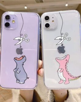 Dinosaur Transparent Clear Phone Case