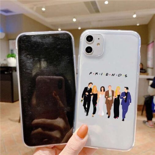 Tv Friends transparent clear soft phone cover cases