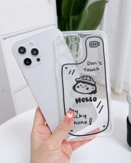 Don’t Touch My Phone Custom Soft Case