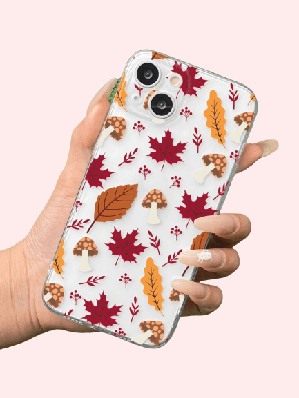 Autumn Leaf Custom Soft Phone Cases