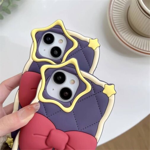 Cute 3D Rubber Star Case