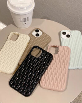 Wavy Water Ripple Texture Silicone Cases