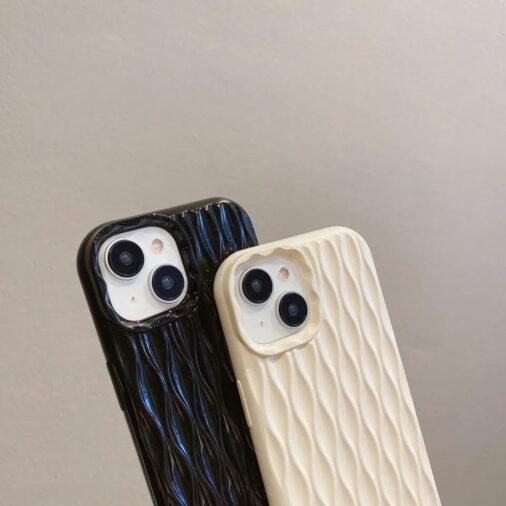 IMG-Wavy Texture Silicone Case