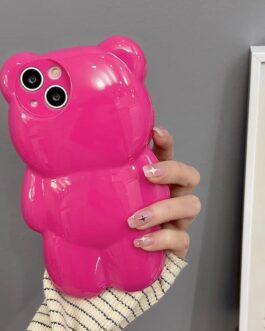 Teddy bear Glossy 3D Case