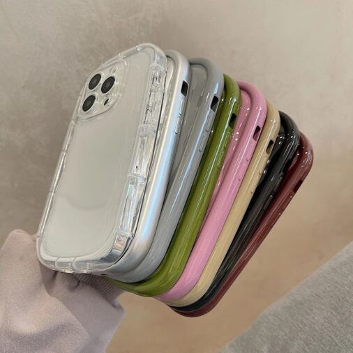 Bulge Silicone Soft Cushion iPhone Case