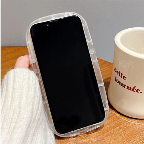 So Cute Transparent Friends Case Shockproof iPhone