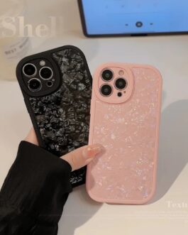 Shell Texture Shockproof Soft Silicone Case