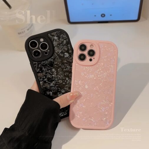 Shell Texture Shockproof Soft silicone Case