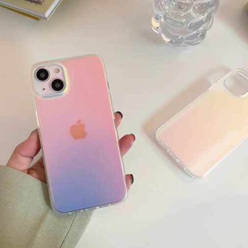 Ultra Thin Laser Holographic iPhone Case