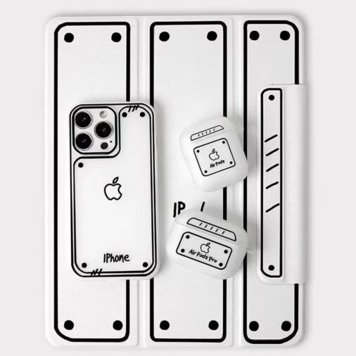 2D Comic iPhone Silicone Case