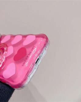Lovely Sweet Pink Heart iPhone Only Case