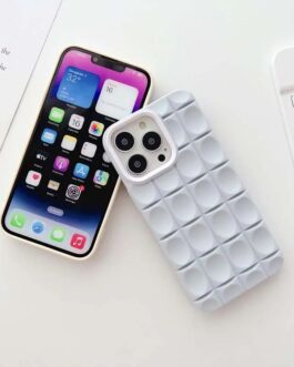 3D Cubic Bubble Silicone iPhone Rubber Case