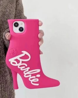 Barbie Pink iPhone Cute Hot Pink Silicone Rubber Case