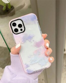 Cloud Pink Pastel iPhone Impact Soft Phone Case Cover