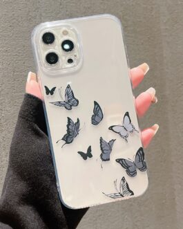 Black Butterflies Custom Soft Case