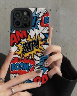 Zap Cool Textured iPhone Soft Silicone Case