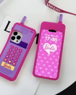 Barbie 3D Mobile Cellphone iPhone Silicone Rubber Case