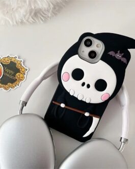 Halloween Death Rubber Silicone Case For iPhone 13 & iPhone 14