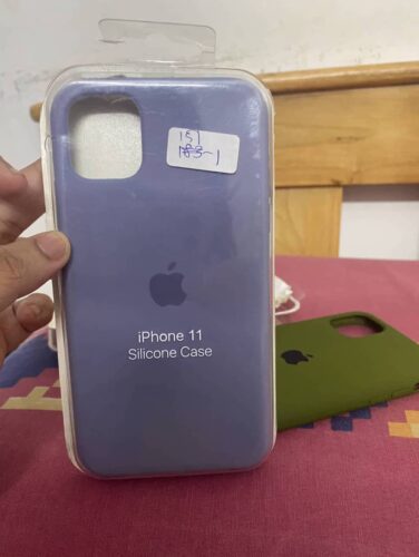 iPhone Liquid Silicone Case (Lavender Gray) photo review