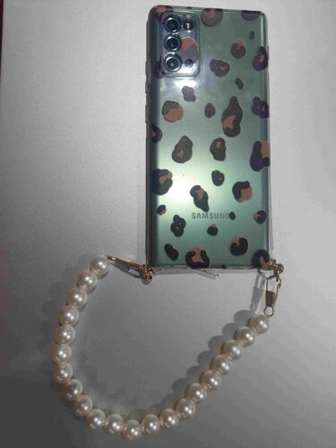 Leopard Pearl Luxury Bracelet Custom Soft Cases photo review