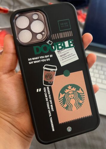 Starbucks McDonalds iPhone Rubber Soft Case Phone Cover photo review