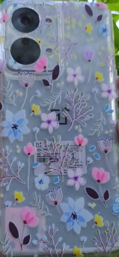 Floral Clear Custom Soft Cases photo review